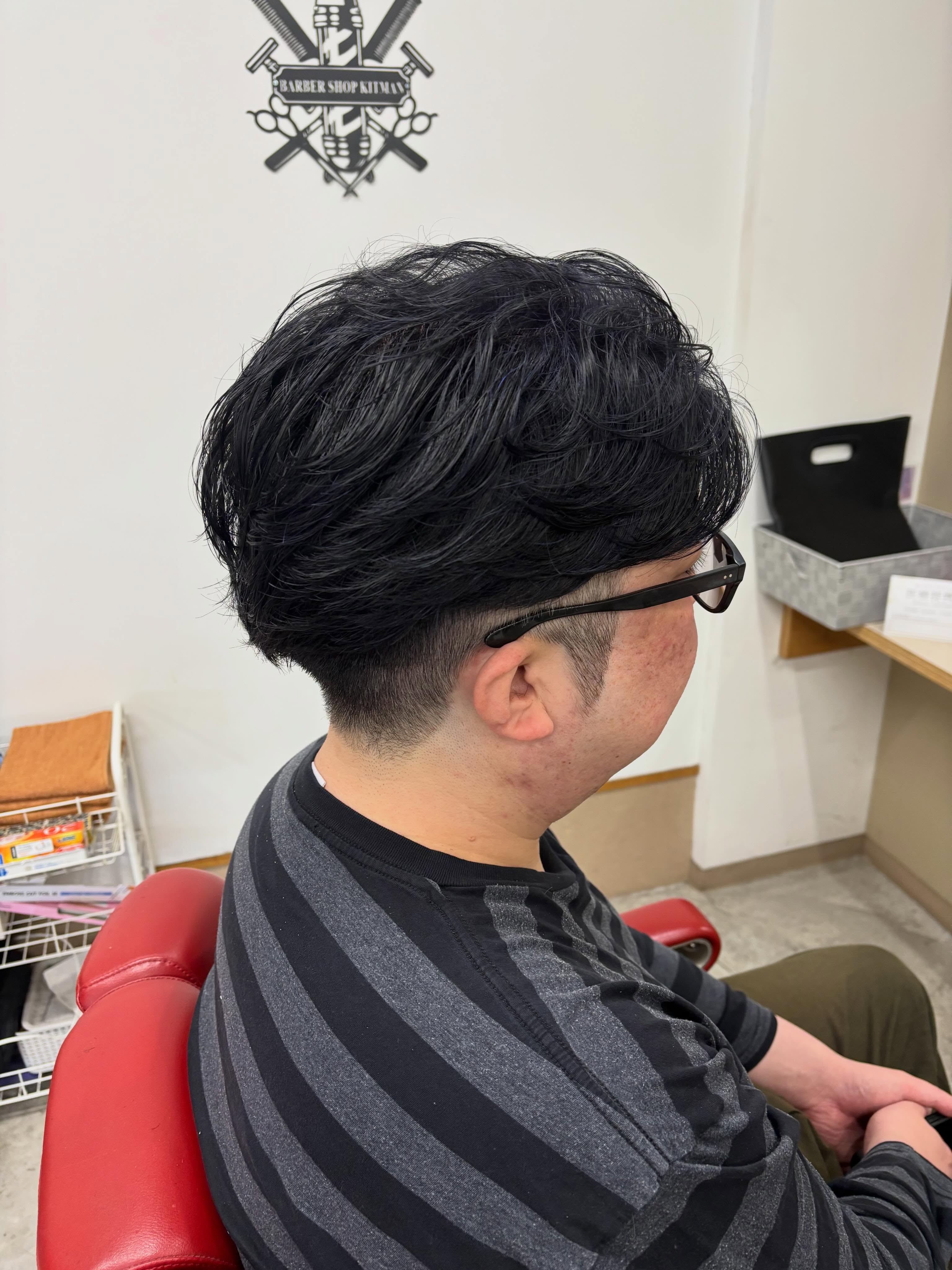 パーマが人気です
