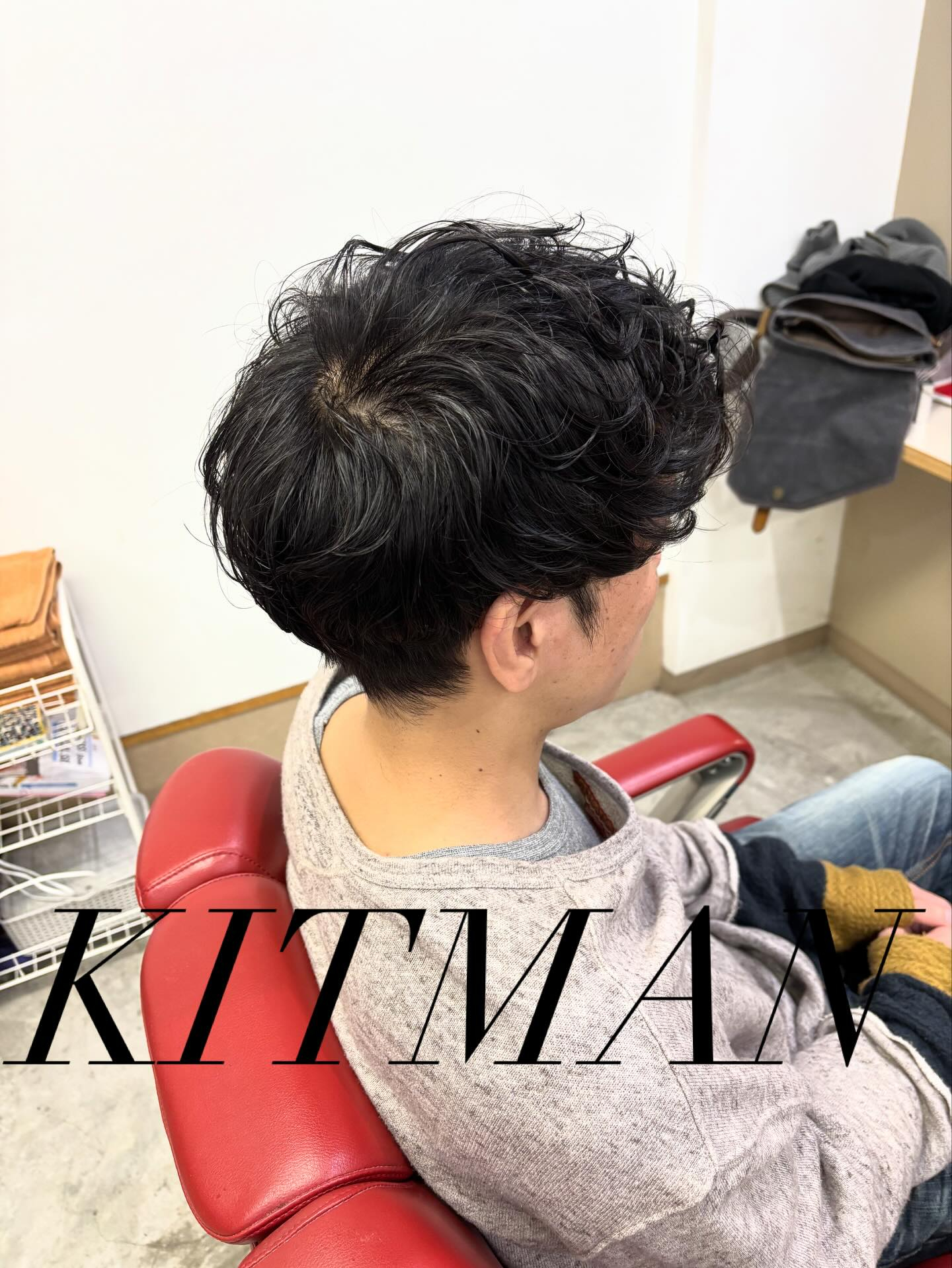 メンズパーマスペインカール